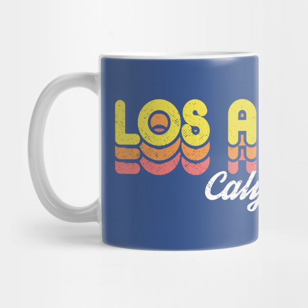 Retro Los Angeles California by rojakdesigns